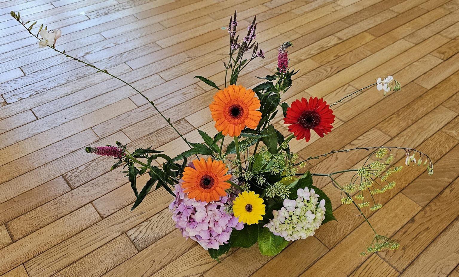 The floral art of KadoIkebana. Dechen Chöling