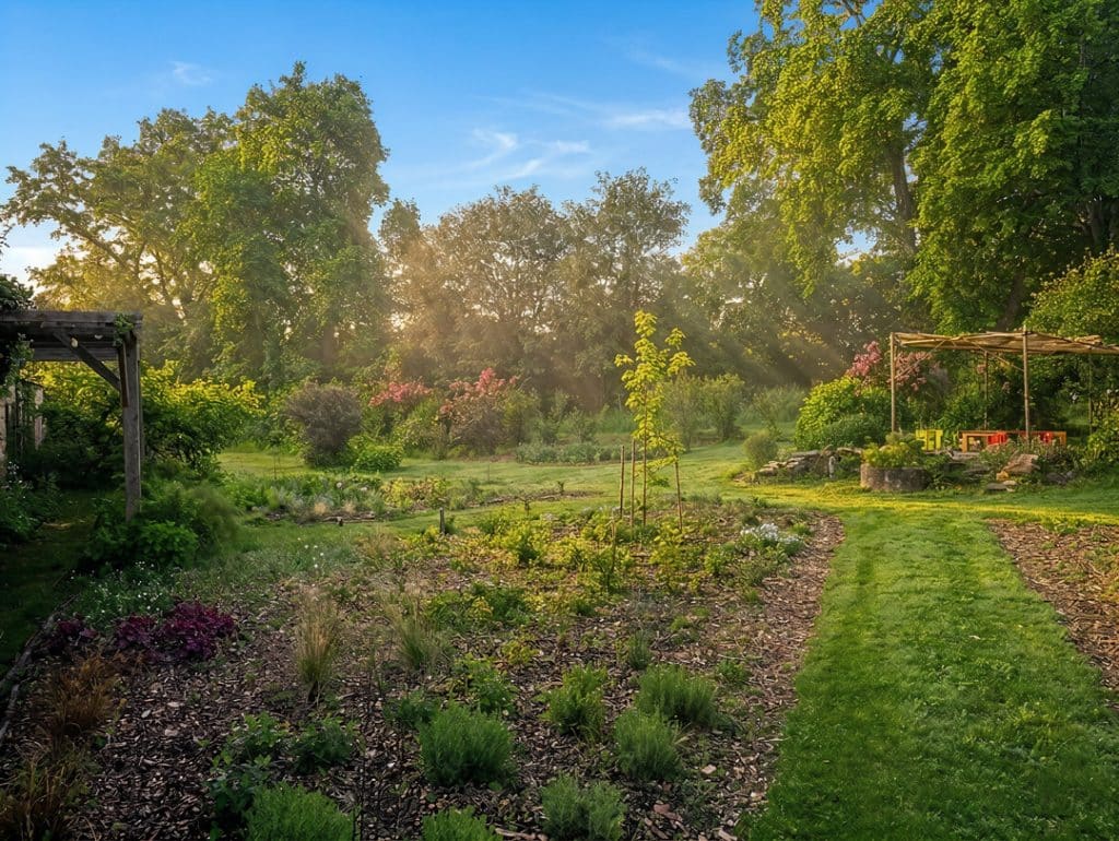 Dechen Chöling has a new gardener!